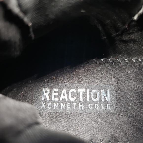 Kenneth Cole Reaction | Cameron Chelsea Jogger Red Textile High Top Sneakers 6 - Picture 8 of 9